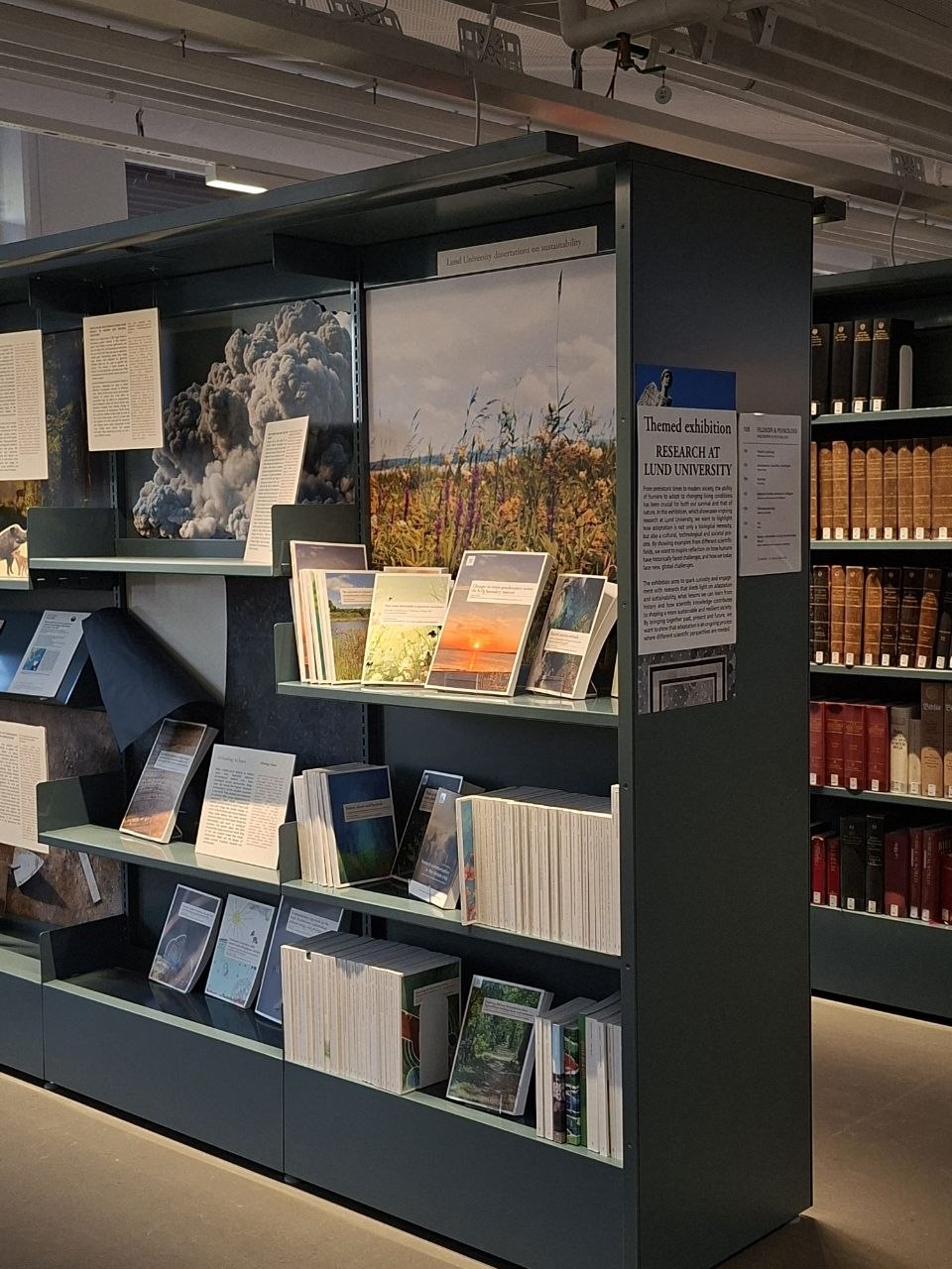 Тематична виставка «Research at Lund University» у бібліотеці